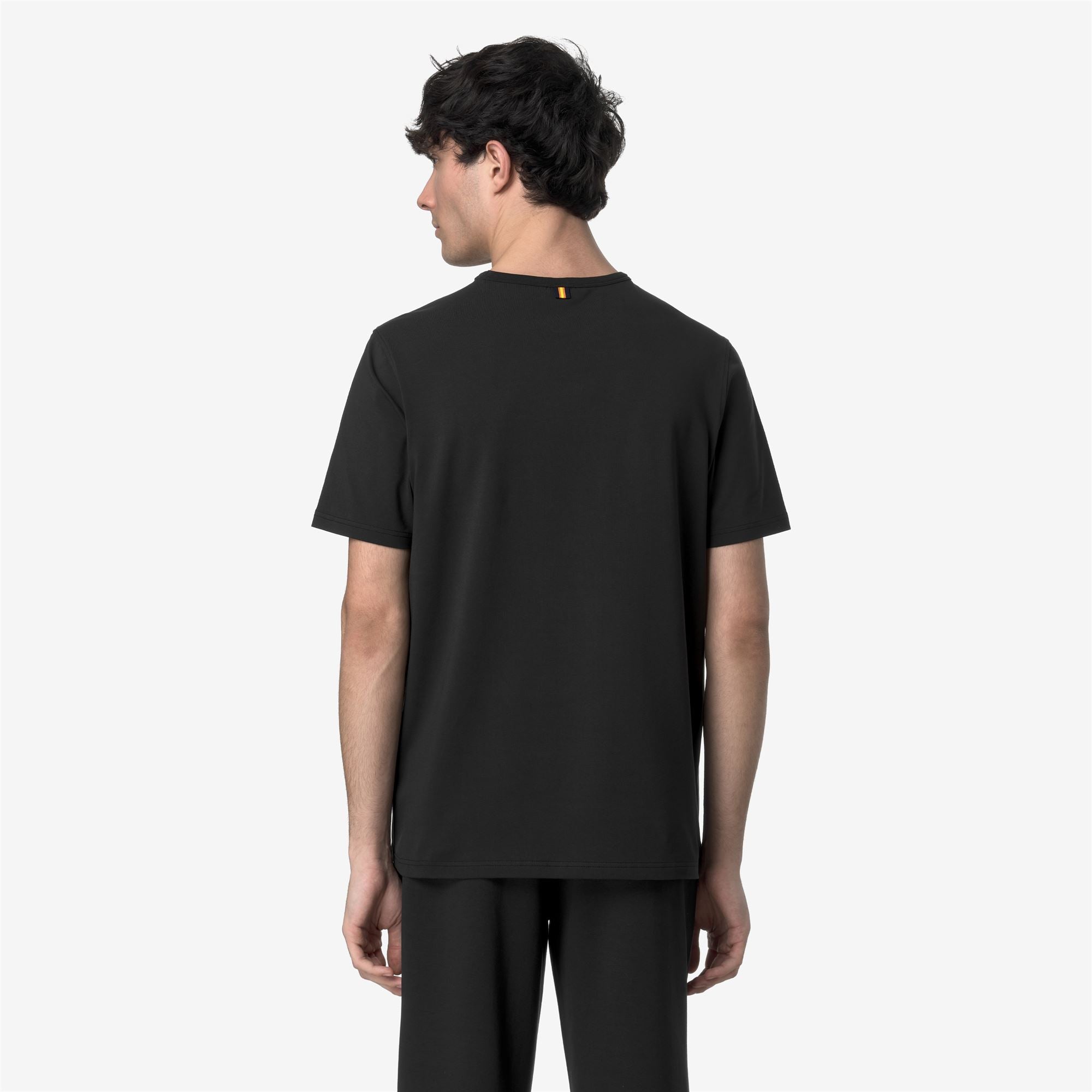 T-Shirts & Top_MAN_ADAME LIGHT STRETCH JERSEY_T-Shirt_Black Pure - Commercial 6
