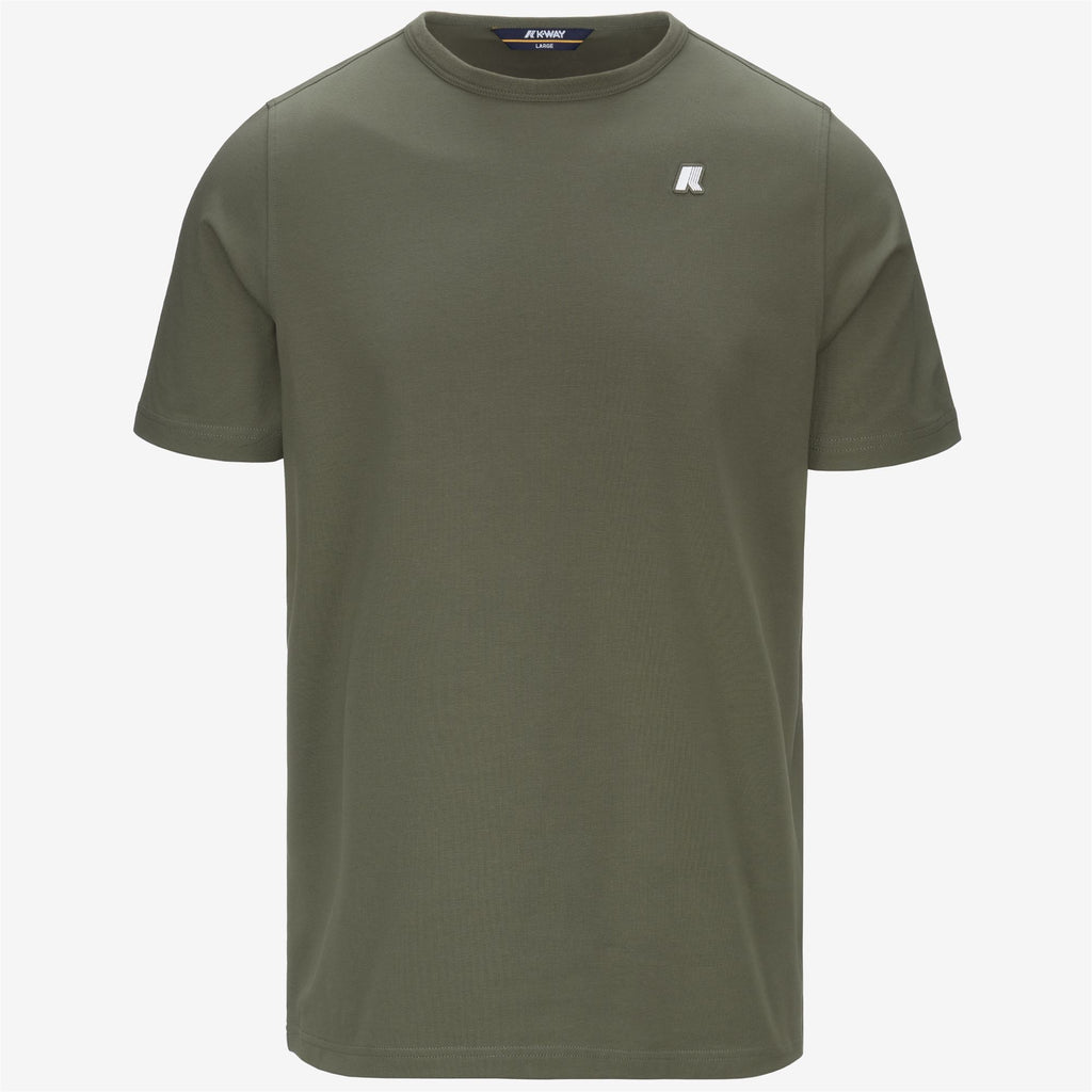 T-Shirts & Top_MAN_ADAME LIGHT STRETCH JERSEY_T-Shirt_Green Lichen - Commercial 1