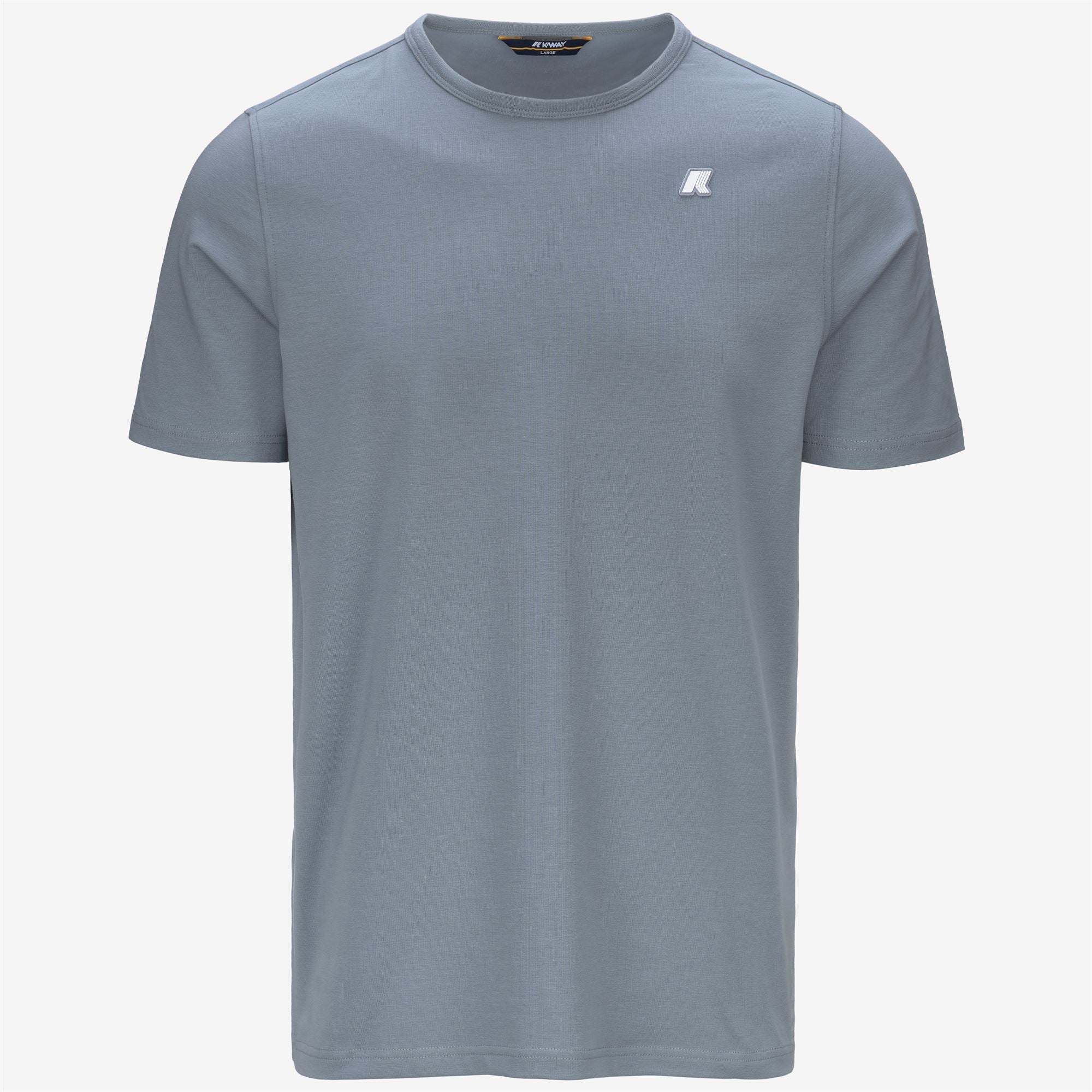 T-Shirts & Top_MAN_ADAME LIGHT STRETCH JERSEY_T-Shirt_Grey Md - Commercial 1
