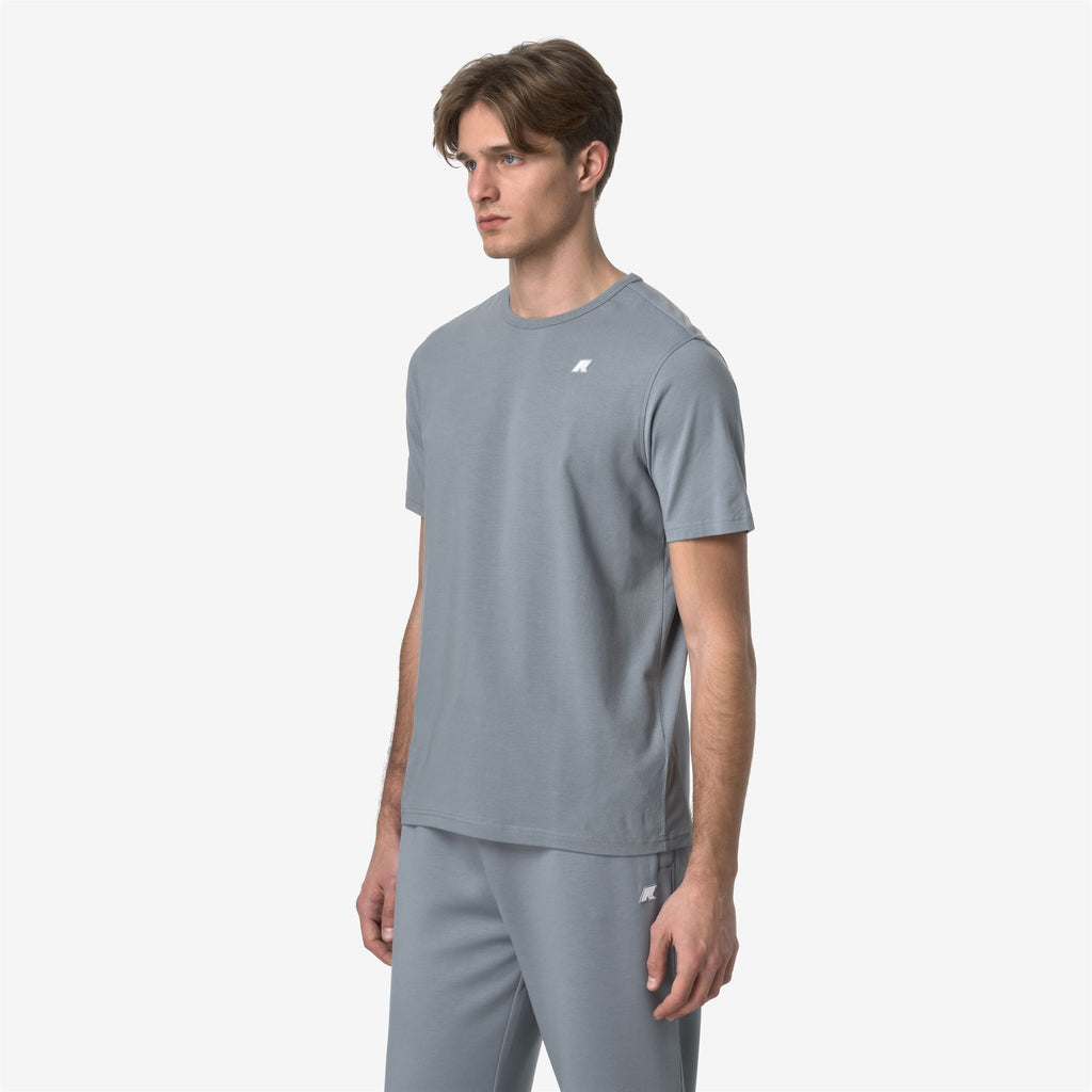 T-Shirts & Top_MAN_ADAME LIGHT STRETCH JERSEY_T-Shirt_Grey Md - Commercial 5