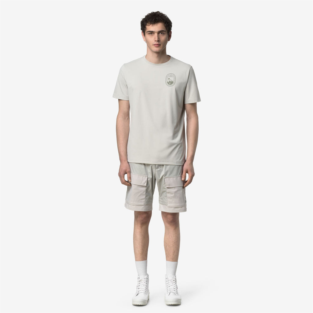 T-Shirts & Top_Man_GRAPHEL_T-Shirt_BEIGE LT - Commercial 4