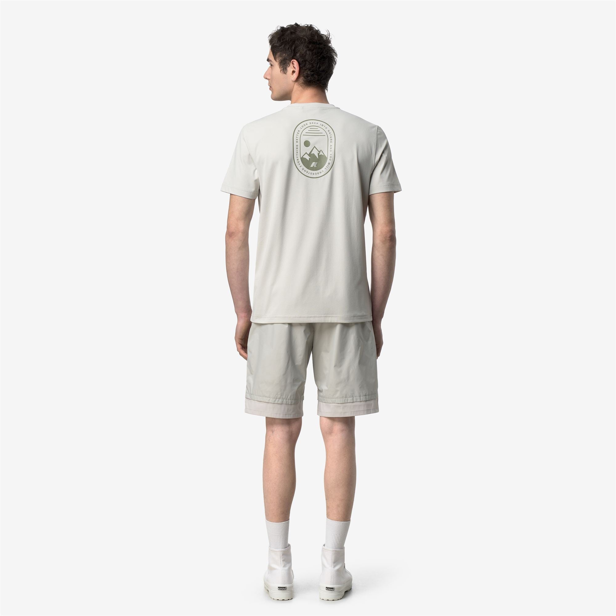 T-Shirts & Top_Man_GRAPHEL_T-Shirt_BEIGE LT - Commercial 6