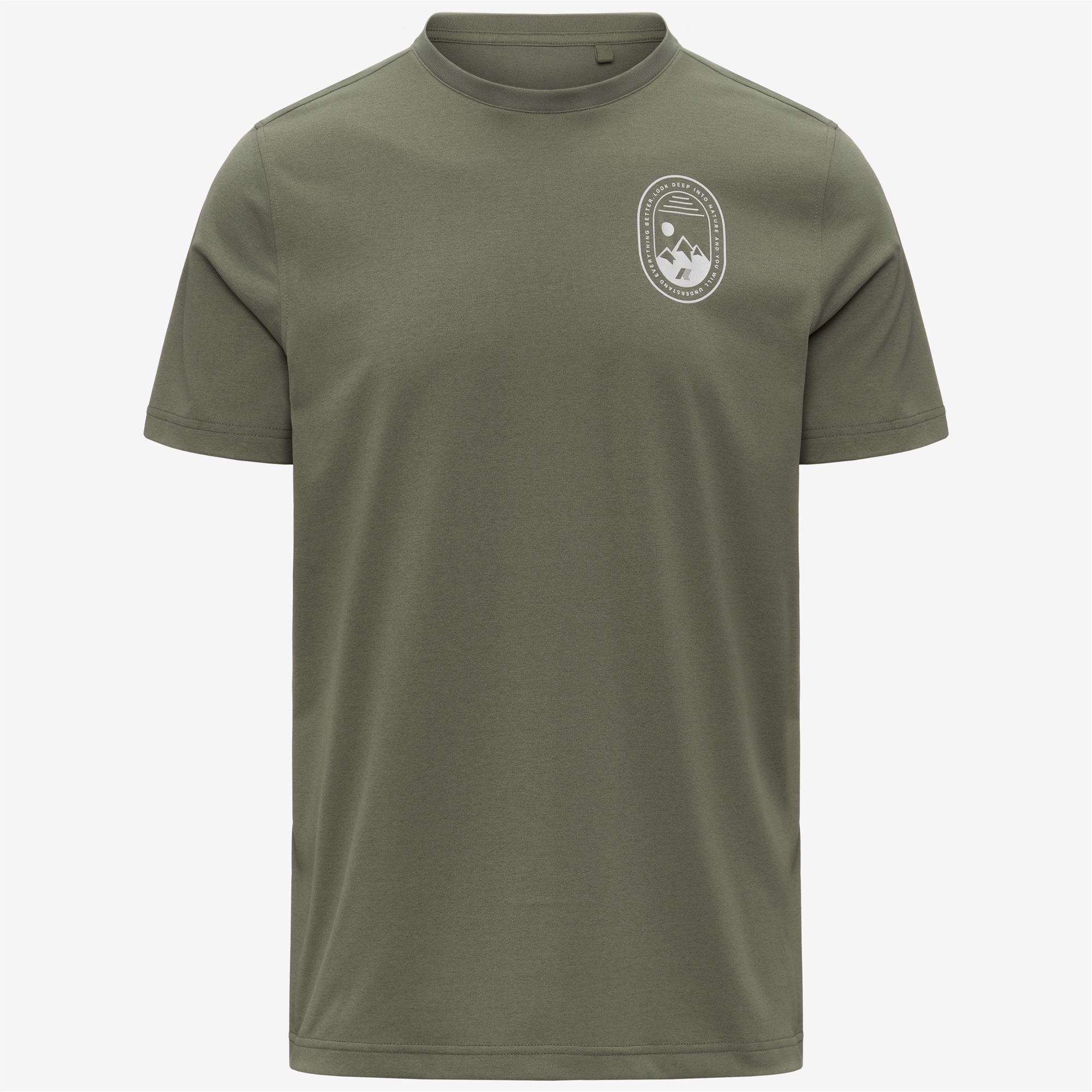 T-Shirts & Top_Man_GRAPHEL_T-Shirt_Green Lichen - Commercial 1