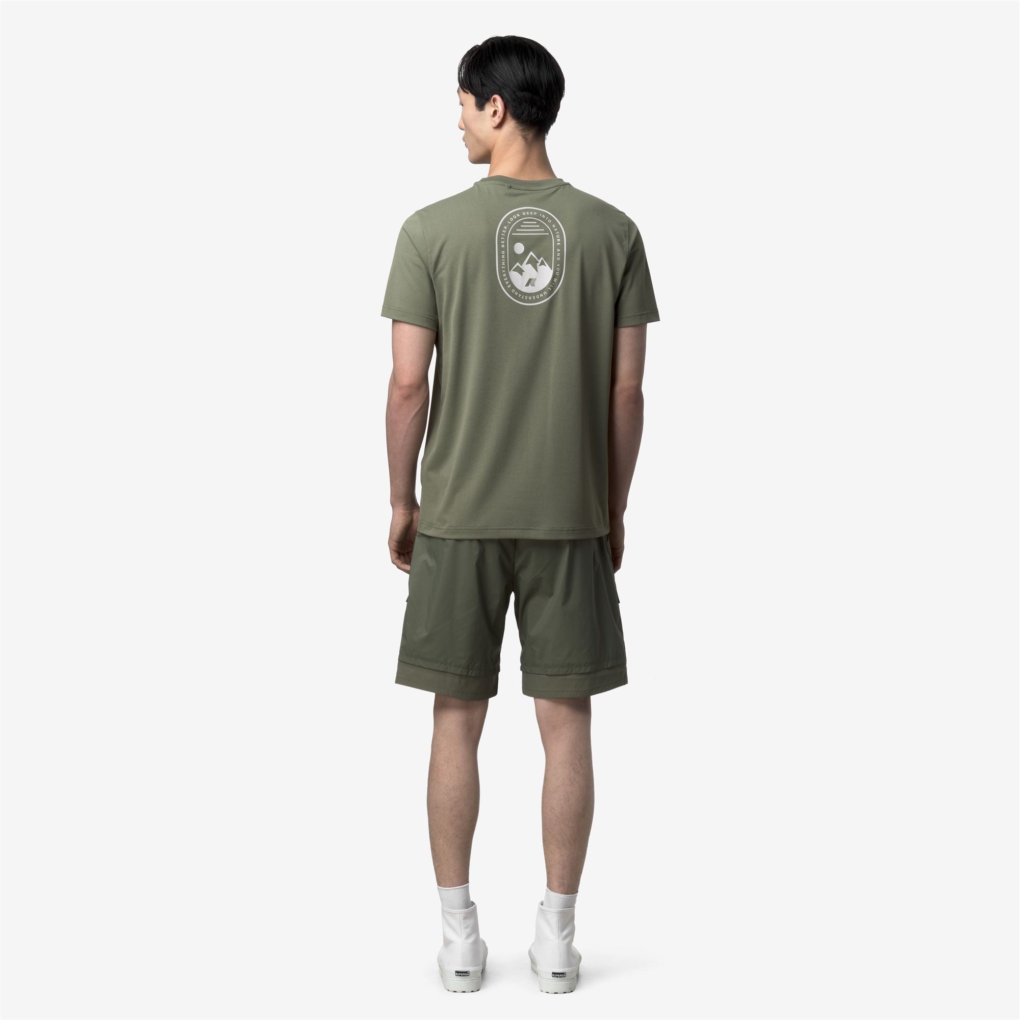 T-Shirts & Top_Man_GRAPHEL_T-Shirt_Green Lichen - Commercial 6