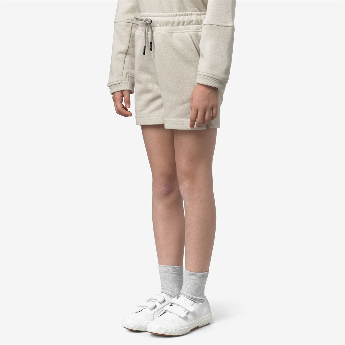 Shorts_GIRL_P. RIKA PC_Sport Shorts_BEIGE LT - Commercial 5