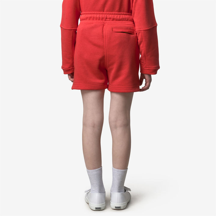 P. RIKA PC - Shorts - Pantaloncini sportivi - Bambina - RED POPPY 5