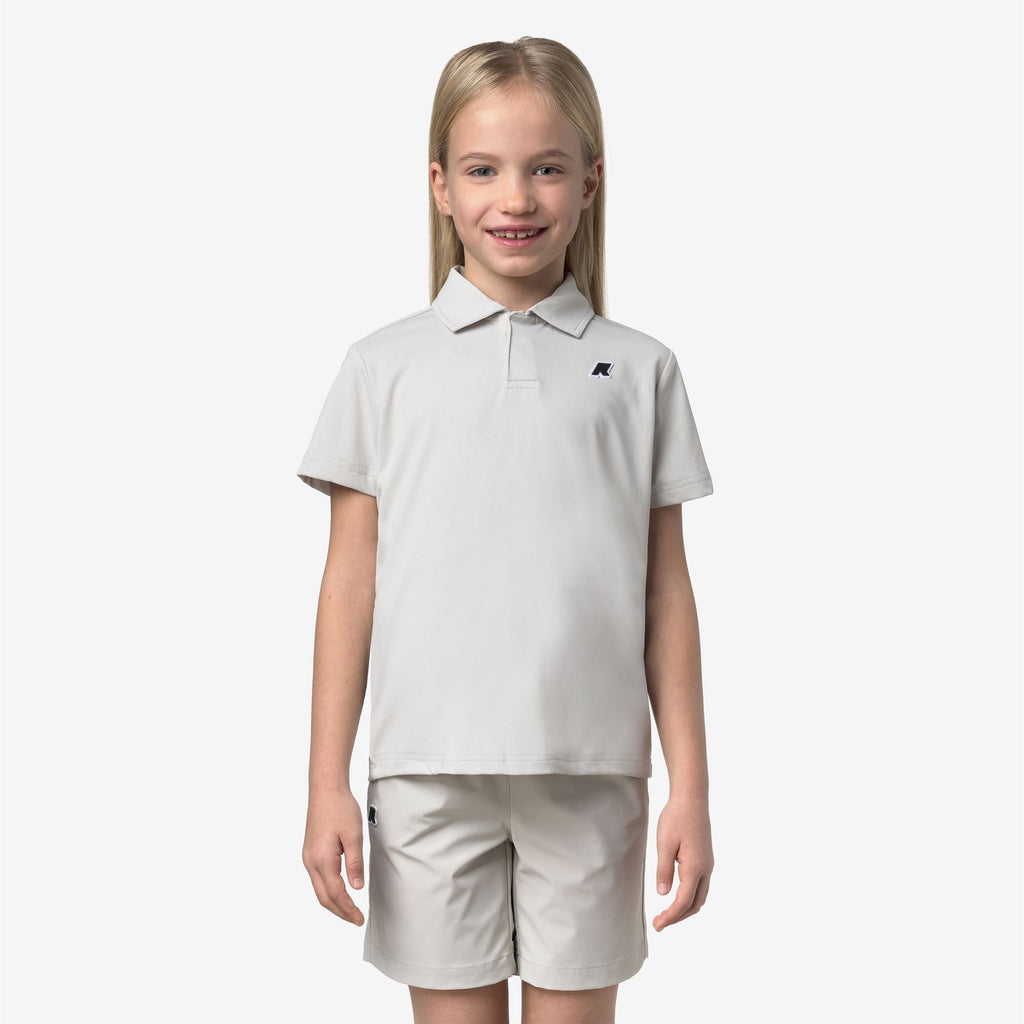 Polo Shirts_Kid unisex_P. DECOUVRIR TRAVEL_Polo_BEIGE LT - Commercial 4