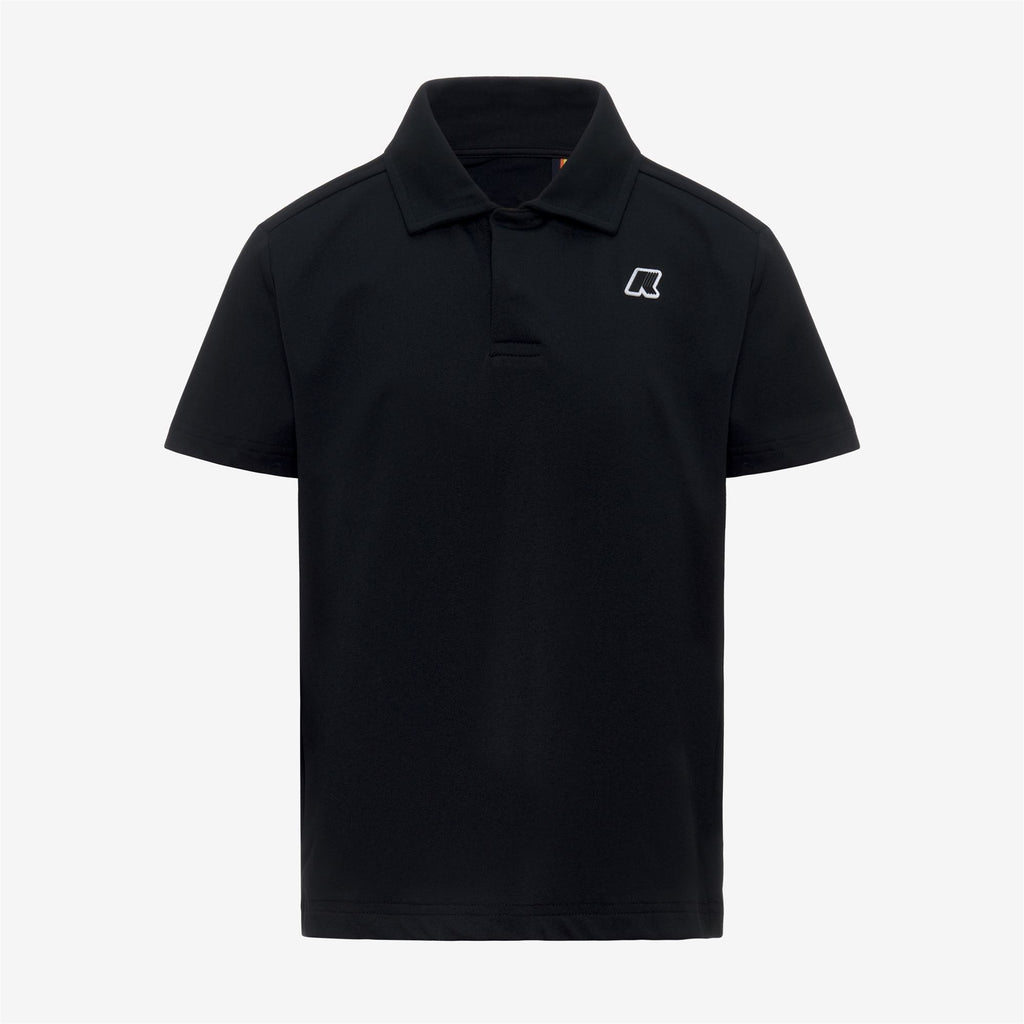 Polo Shirts_Kid unisex_P. DECOUVRIR TRAVEL_Polo_Black Pure - Commercial 1