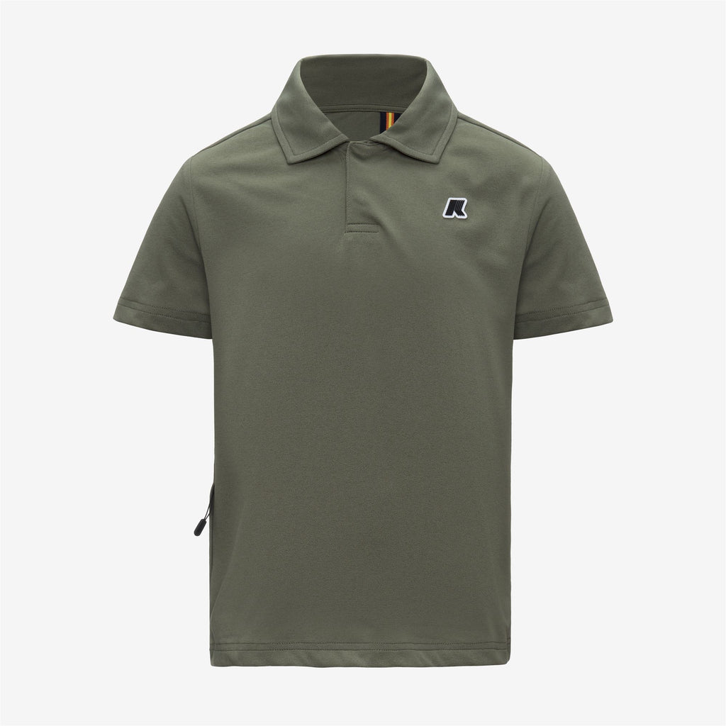 Polo Shirts_Kid unisex_P. DECOUVRIR TRAVEL_Polo_Green Lichen - Commercial 1
