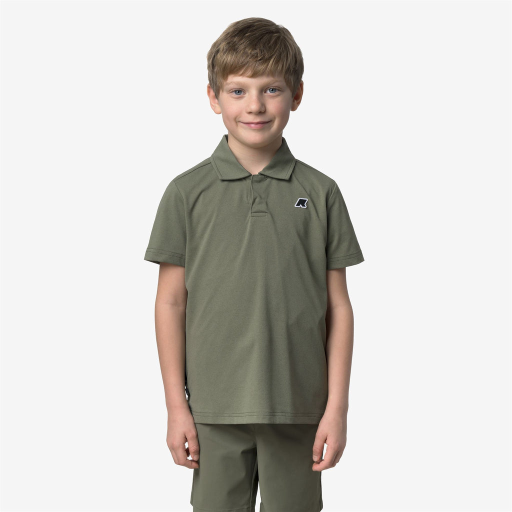 Polo Shirts_Kid unisex_P. DECOUVRIR TRAVEL_Polo_Green Lichen - Commercial 4