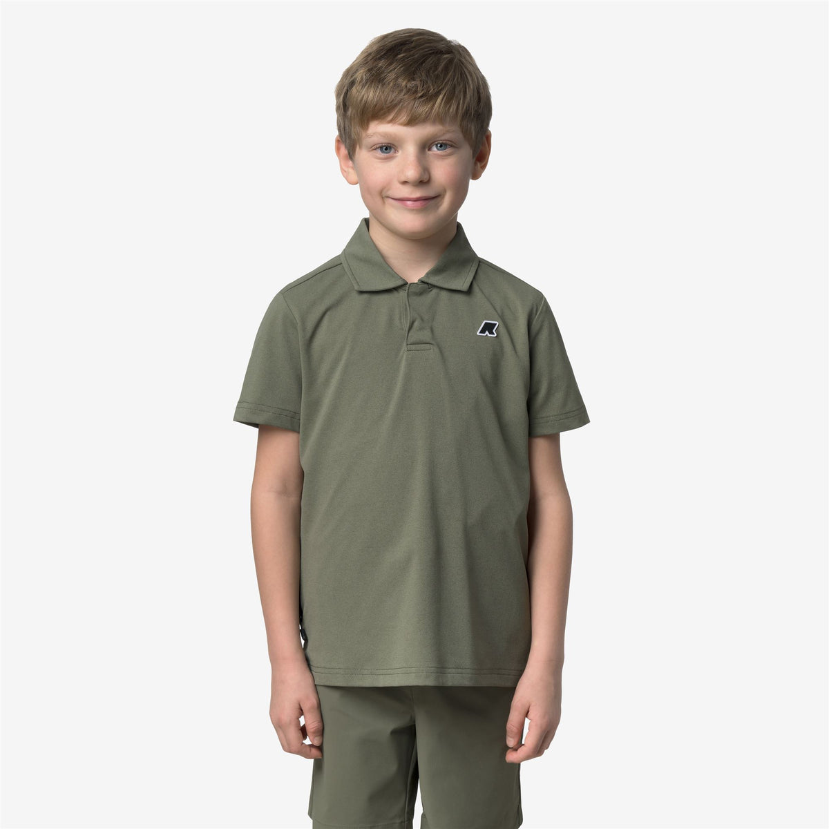 Polo Shirts_Kid unisex_P. DECOUVRIR TRAVEL_Polo_Green Lichen - Commercial 4