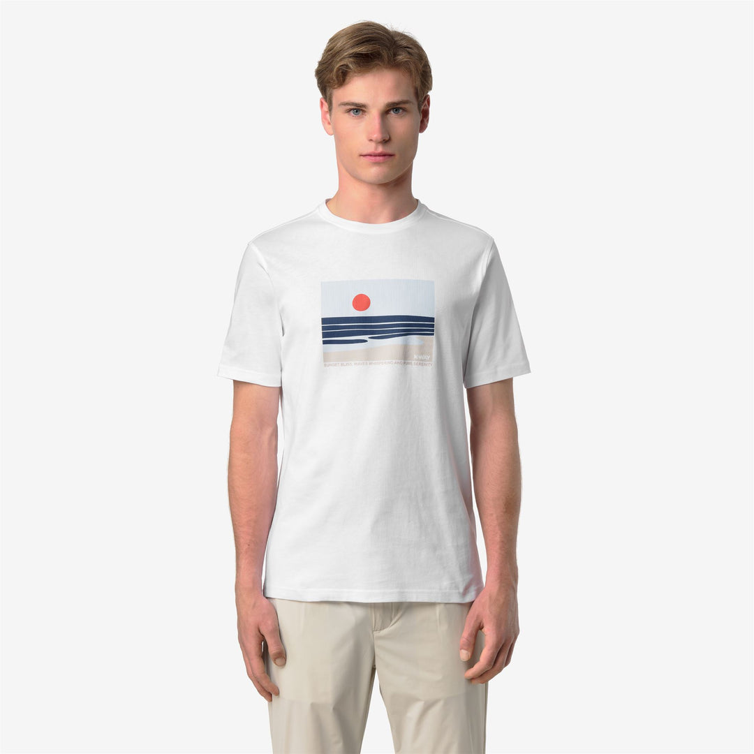 ODOM JERSEY SUNSET - T-ShirtsTop - T-Shirt - Man - WHITE main