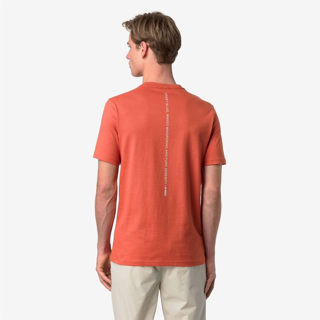 ODOM JERSEY SUNSET - T-ShirtsTop - T-Shirt - Man - ORANGE BROWNISH main