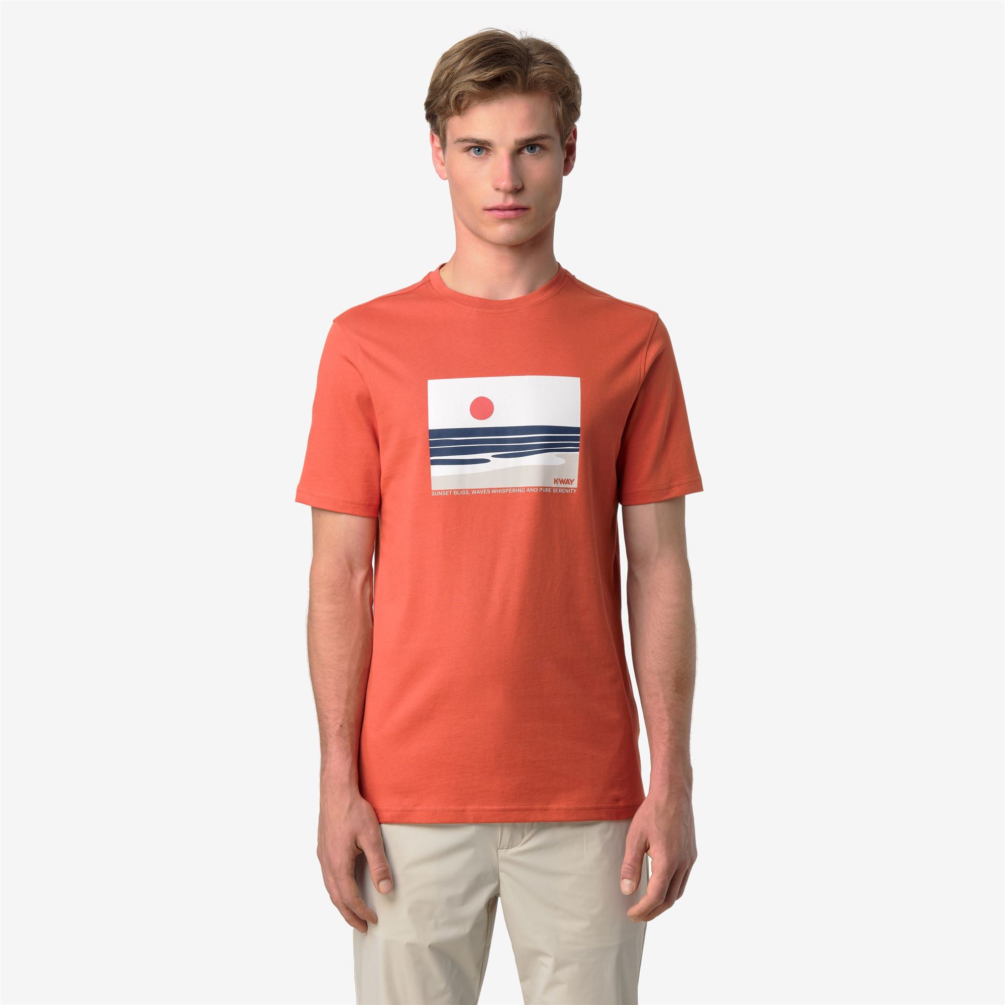 T-Shirts & Top_Man_ODOM JERSEY SUNSET_T-Shirt_Orange Brownish - Commercial 4