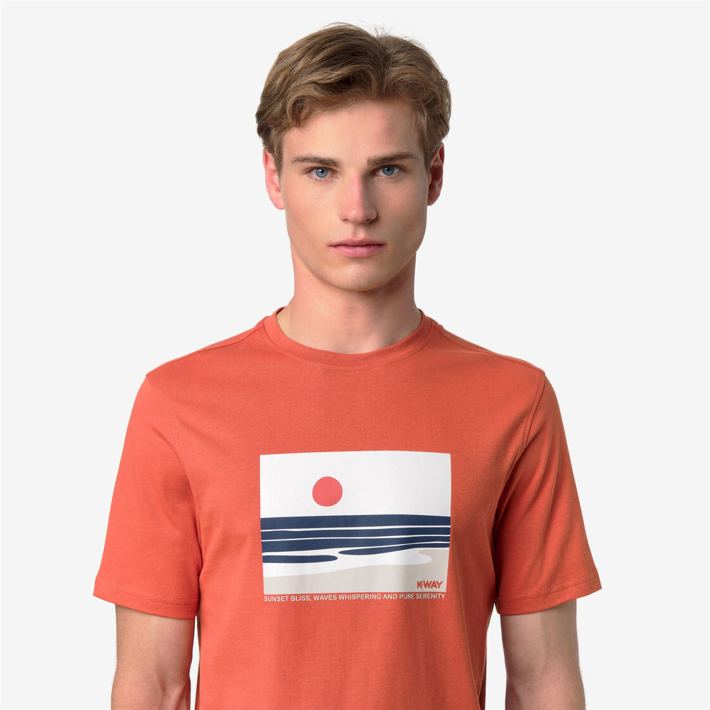 T-Shirts & Top_Man_ODOM JERSEY SUNSET_T-Shirt_Orange Brownish - Commercial 7