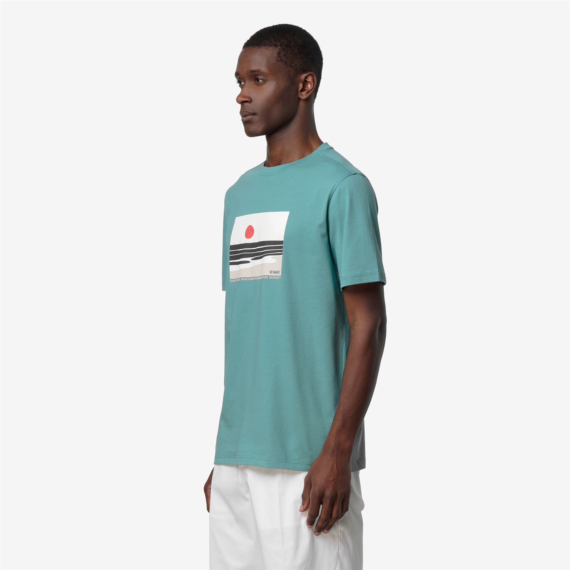 Odom Jersey Sunset T-Shirt | K-Way – K-Way.com