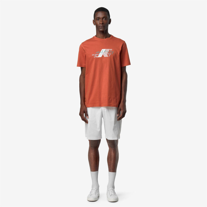 ODOM JERSEY SEUL KWAY - T-ShirtsTop - T-Shirt - Man - ORANGE BROWNISH 3