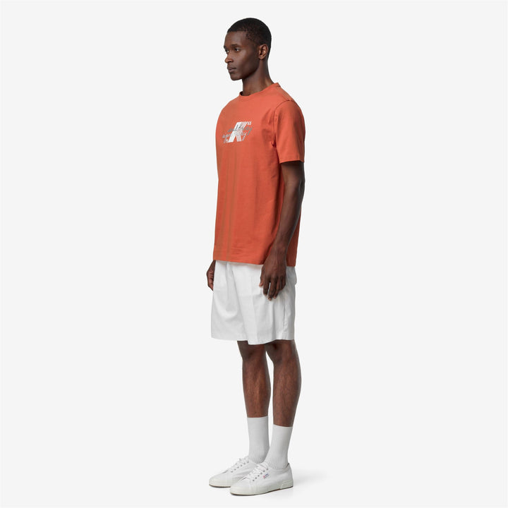 ODOM JERSEY SEUL KWAY - T-ShirtsTop - T-Shirt - Man - ORANGE BROWNISH 4