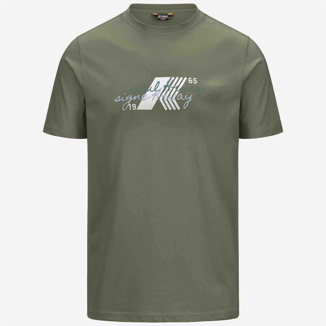 ODOM JERSEY SEUL KWAY - T-ShirtsTop - T-Shirt - Man - GREEN LICHEN 01