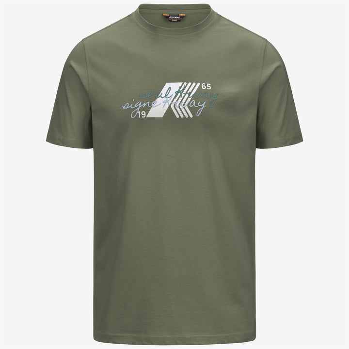 ODOM JERSEY SEUL KWAY - T-ShirtsTop - T-Shirt - Man - GREEN LICHEN 1