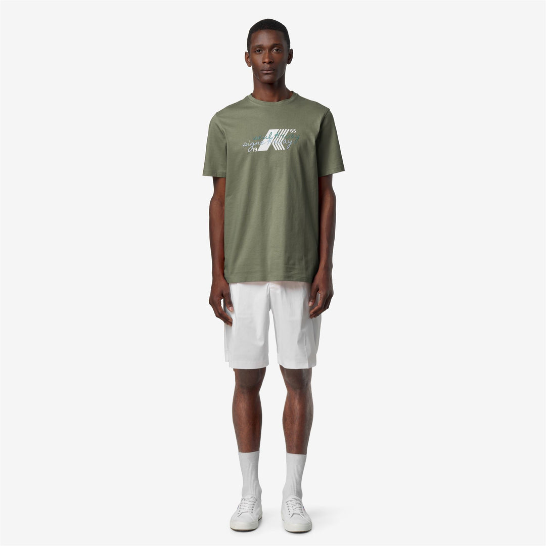 ODOM JERSEY SEUL KWAY - T-ShirtsTop - T-Shirt - Man - GREEN LICHEN main