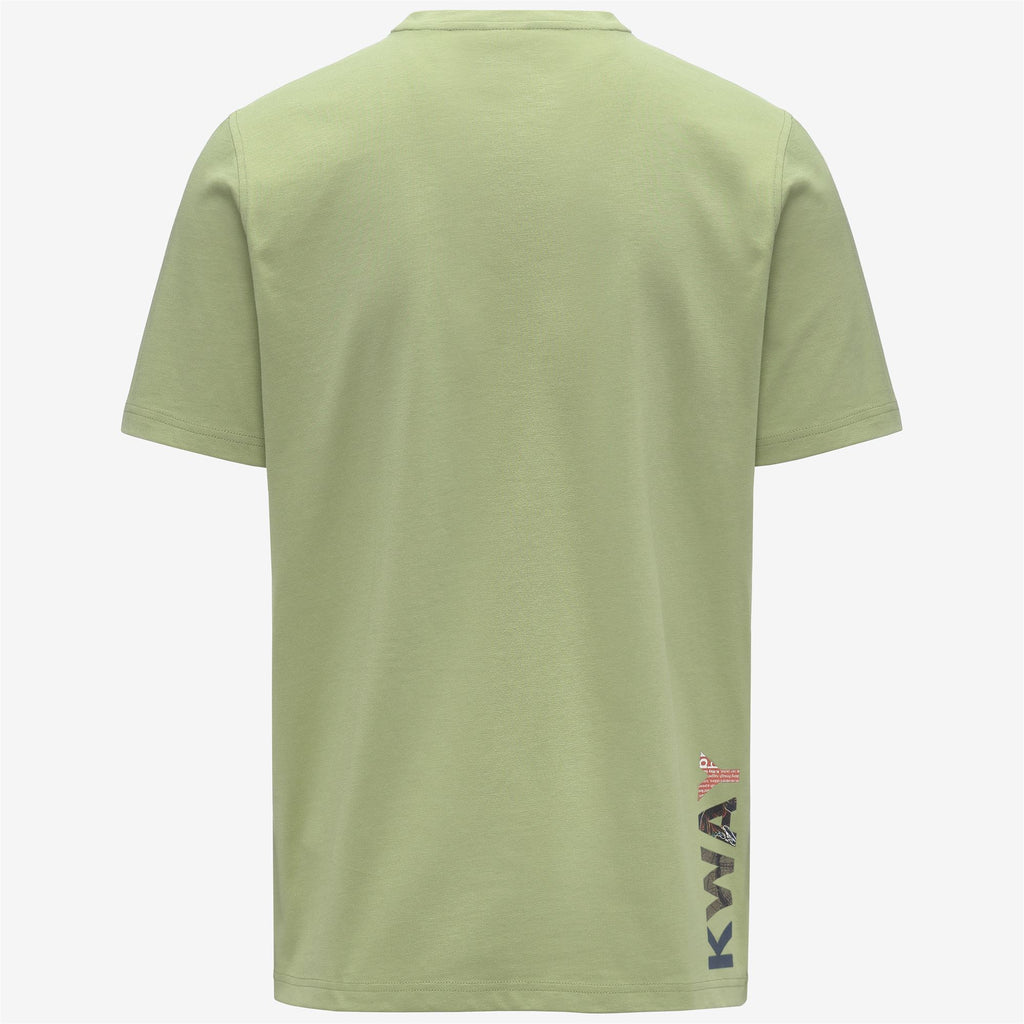 T-Shirts & Top_Man_ODOM SLIM JERSEY KWAY LETTERING_T-Shirt_Green Dk Lime - Commercial 2