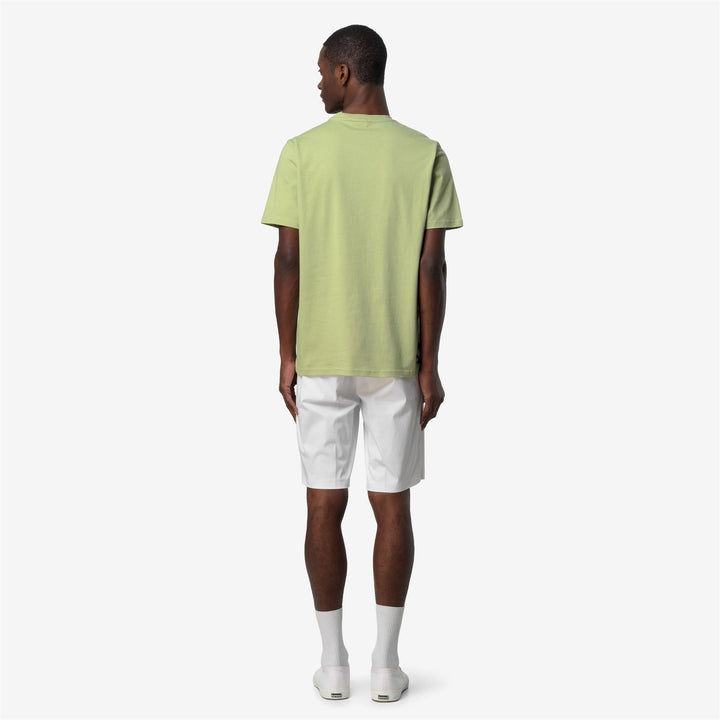 ODOM SLIM JERSEY KWAY LETTERING - T-ShirtsTop - T-Shirt - Man - GREEN DK LIME 6
