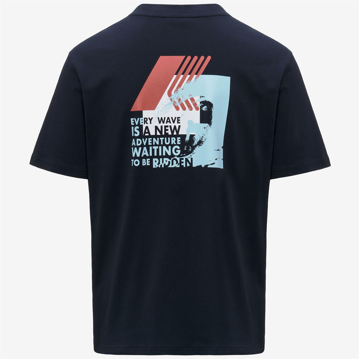 SOLO JERSEY WAVE - T-ShirtsTop - T-Shirt - Man - BLUE DEPTH 2