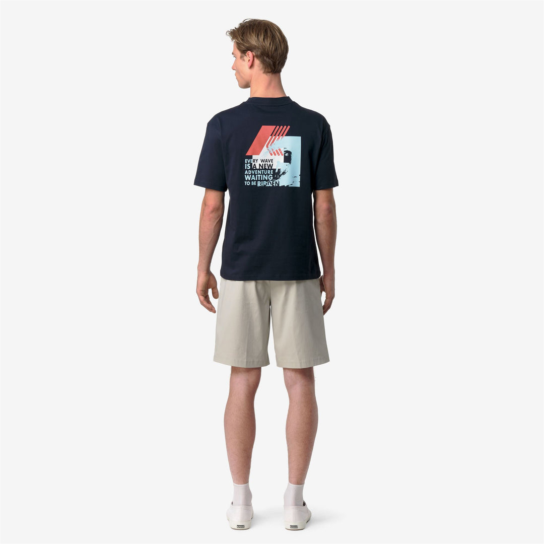SOLO JERSEY WAVE - T-ShirtsTop - T-Shirt - Man - BLUE DEPTH main