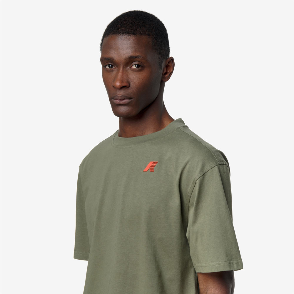 SOLO JERSEY WAVE - T-ShirtsTop - T-Shirt - Man - GREEN LICHEN 02