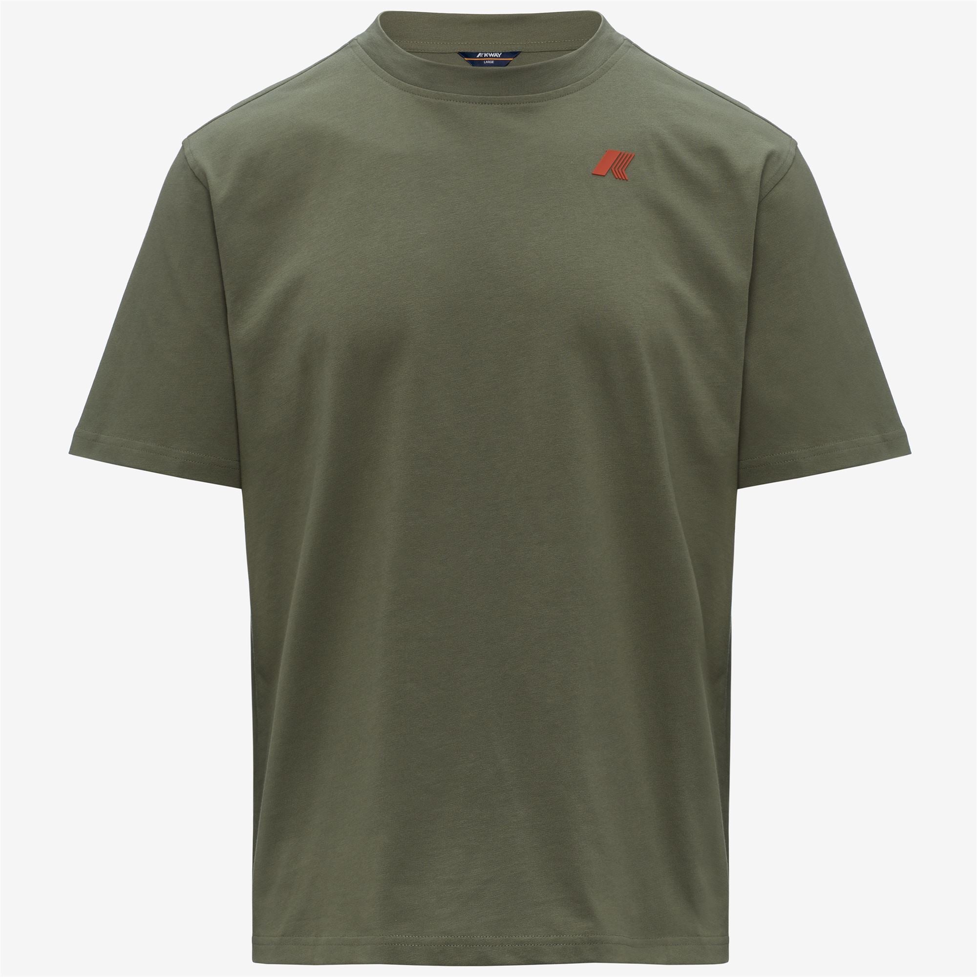 T-Shirts & Top_Man_SOLO JERSEY WAVE_T-Shirt_Green Lichen - Commercial 1