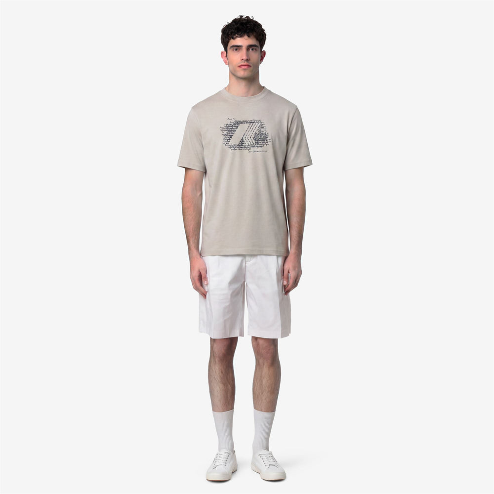 SOLO JERSEY HISTORY - T-ShirtsTop - T-Shirt - Man - BEIGE LT 02