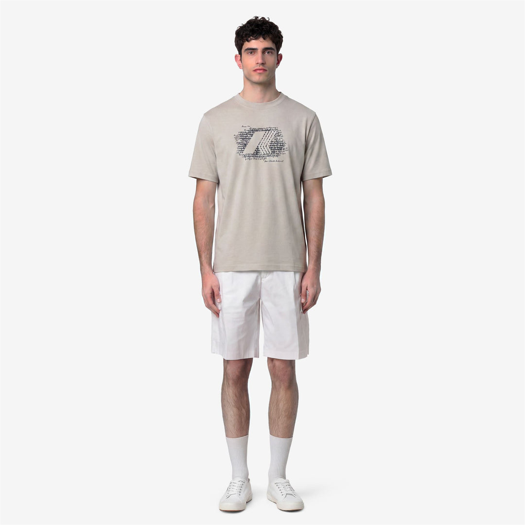 SOLO JERSEY HISTORY - T-ShirtsTop - T-Shirt - Man - BEIGE LT main