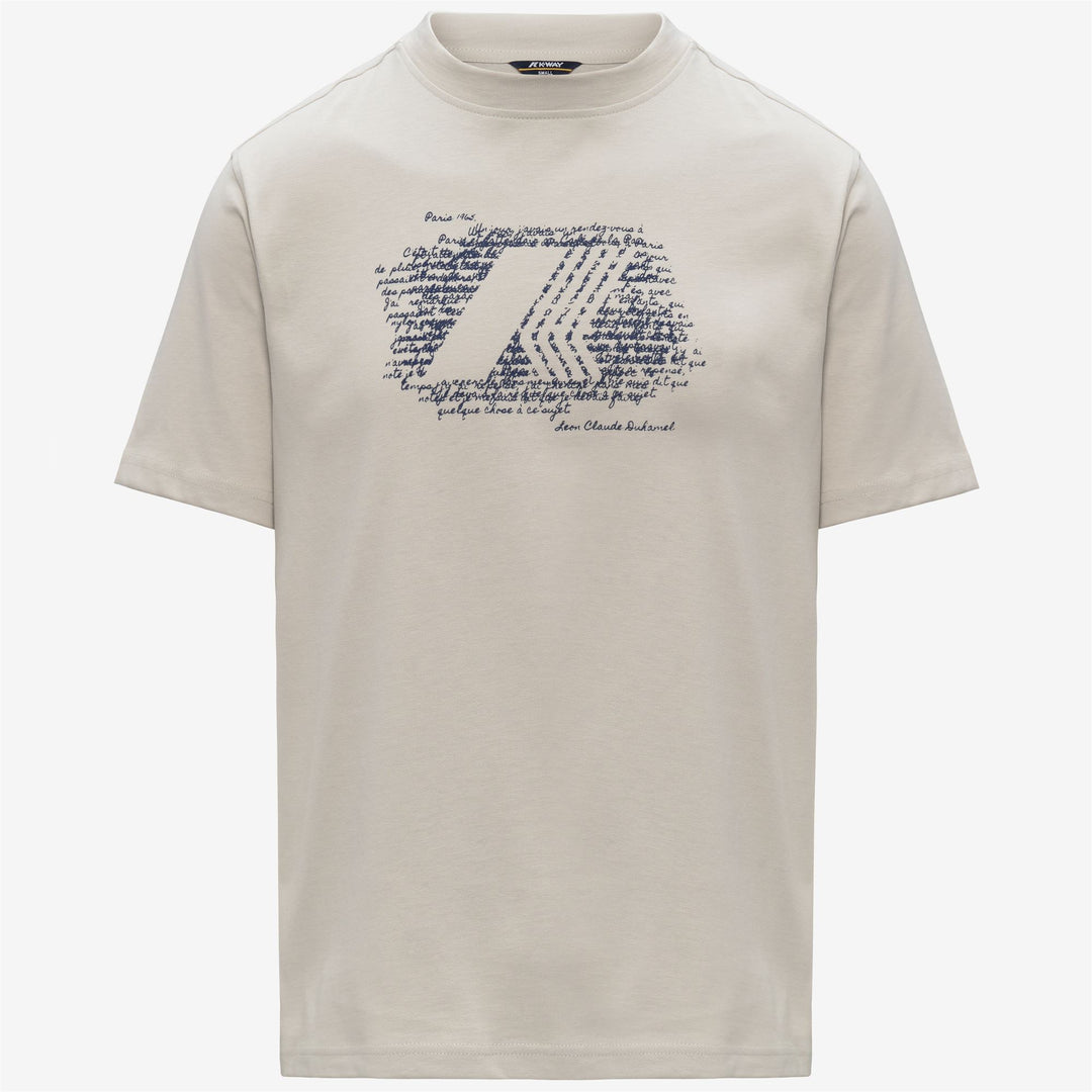 SOLO JERSEY HISTORY - T-ShirtsTop - T-Shirt - Man - BEIGE LT 01