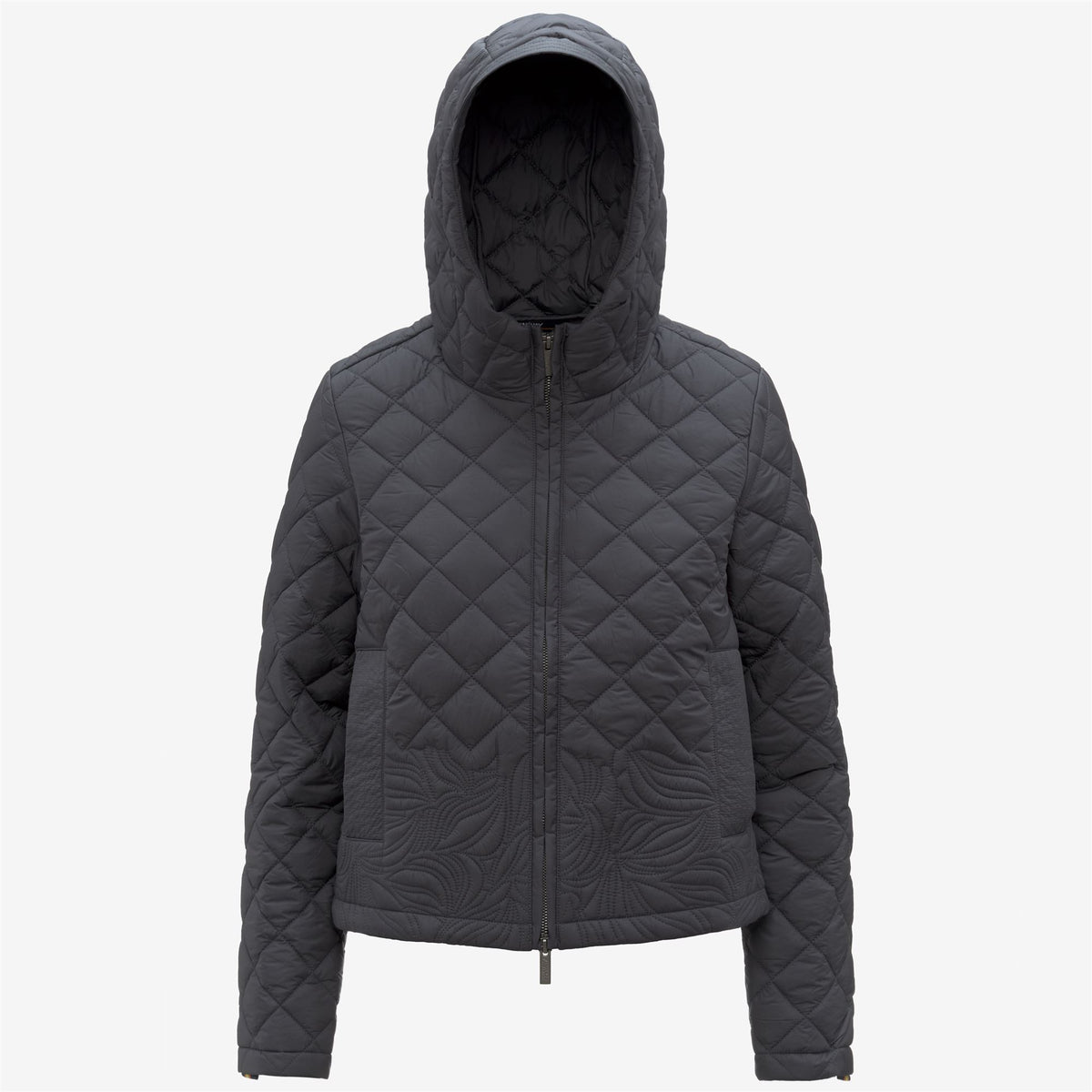 Jackets_WOMAN_ADELY PREMIUM WARM_Short_Grey Shadow Dark - Grey Shadow Dk - Commercial 1