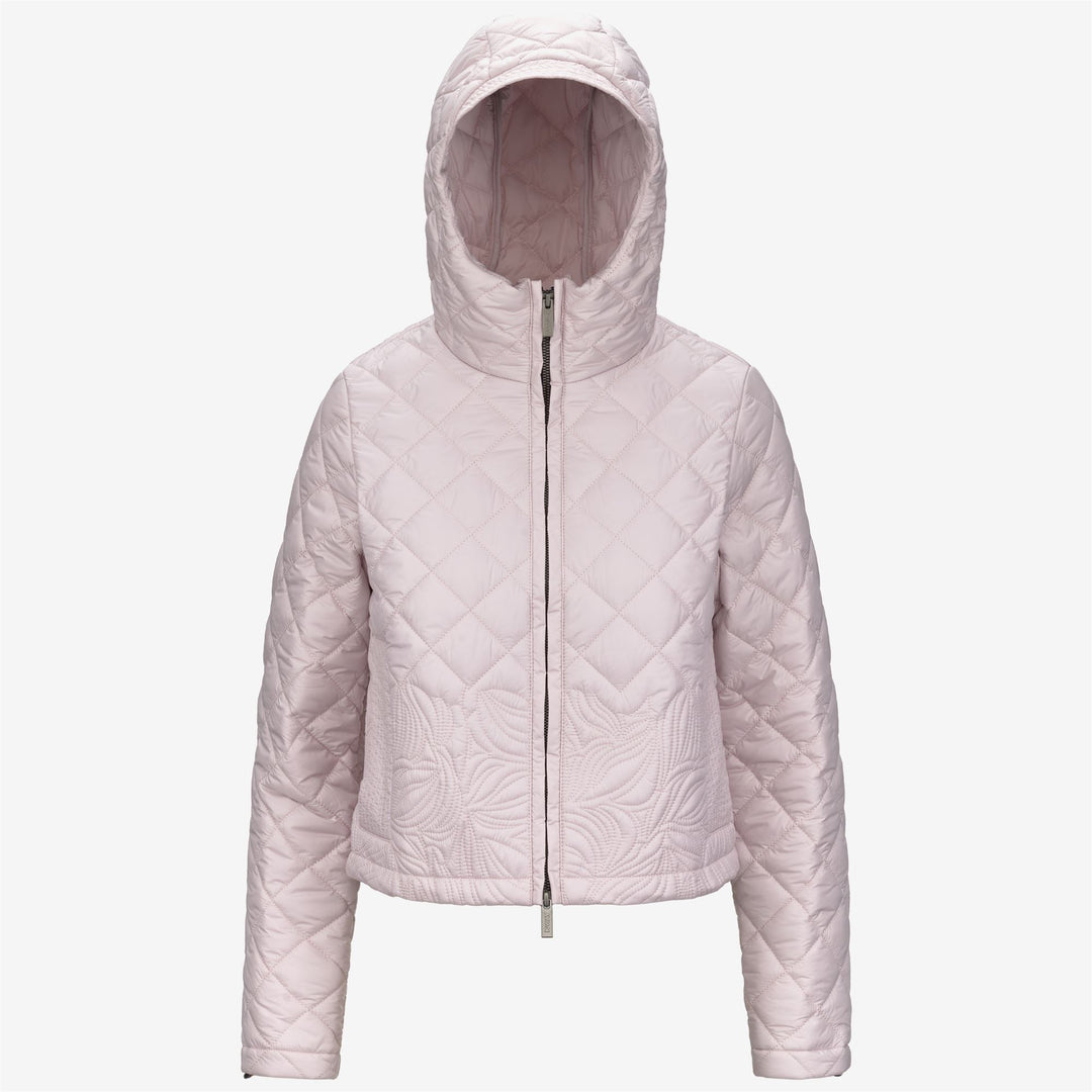 Grey Women's Stylish Short Jacket with Floral Embroidery 01