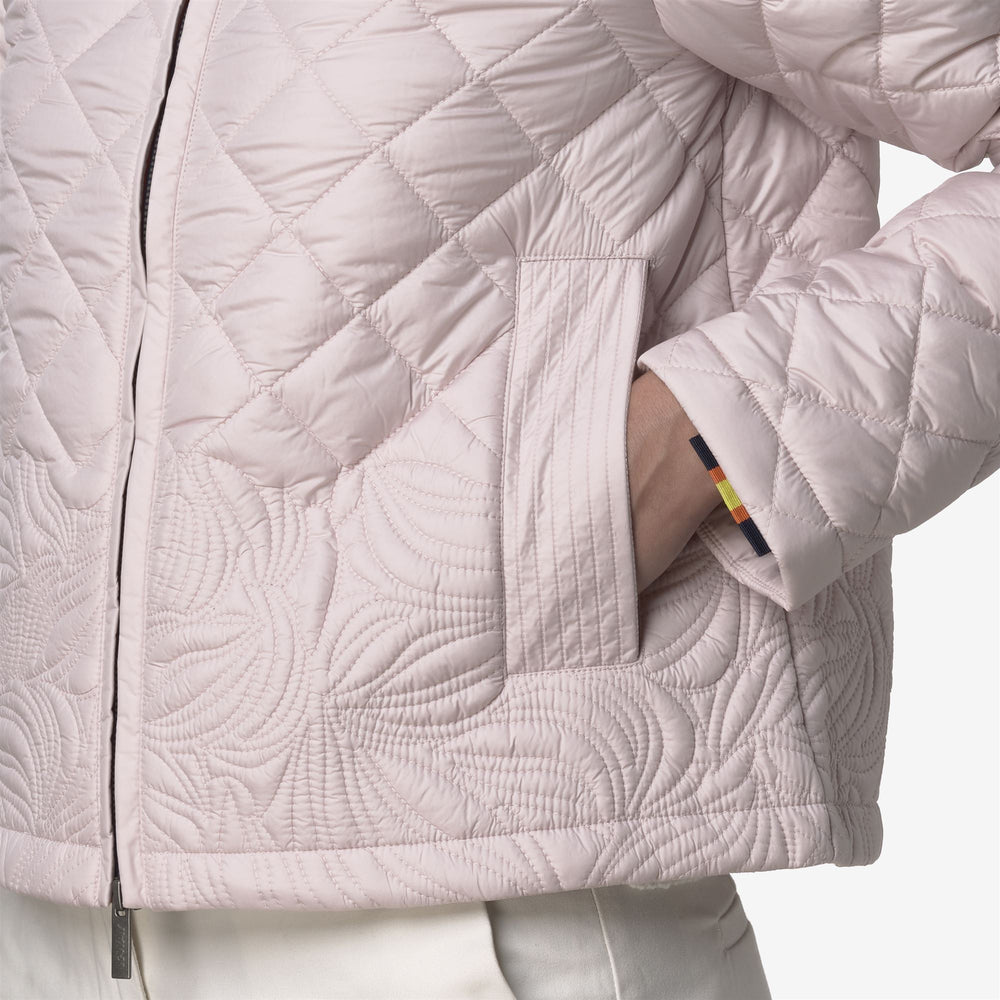 Grey Women's Stylish Short Jacket with Floral Embroidery 02