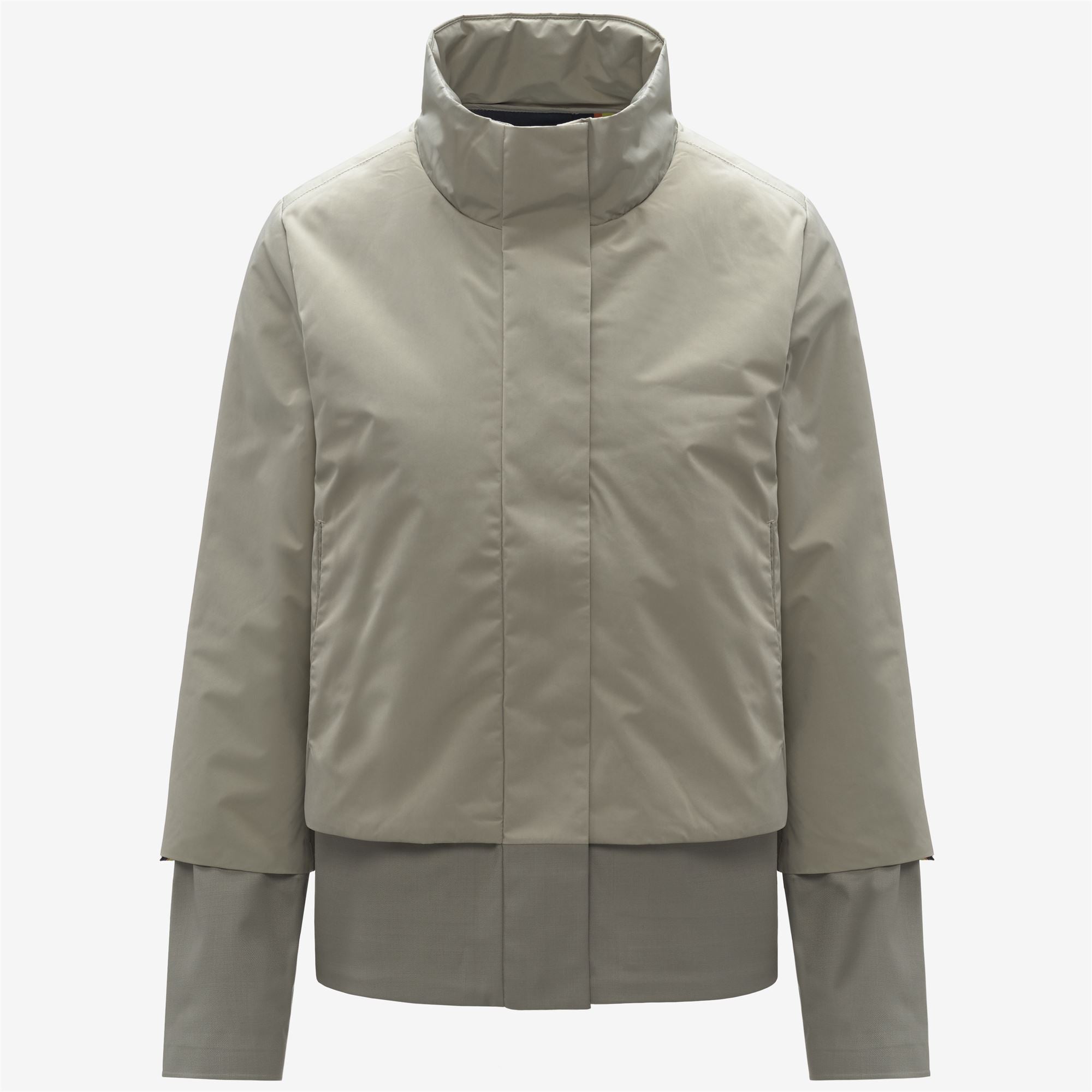 Jackets_WOMAN_ISAN WOOL NYLON MIX_Short_Green Oak-Green Oak - Green Oak - Commercial 1