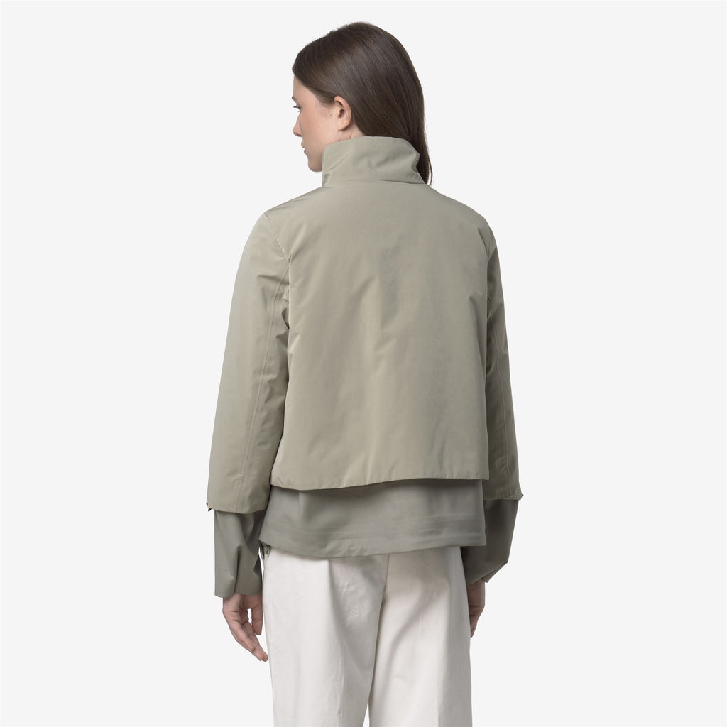 Jackets_WOMAN_ISAN WOOL NYLON MIX_Short_Green Oak-Green Oak - Green Oak - Commercial 6