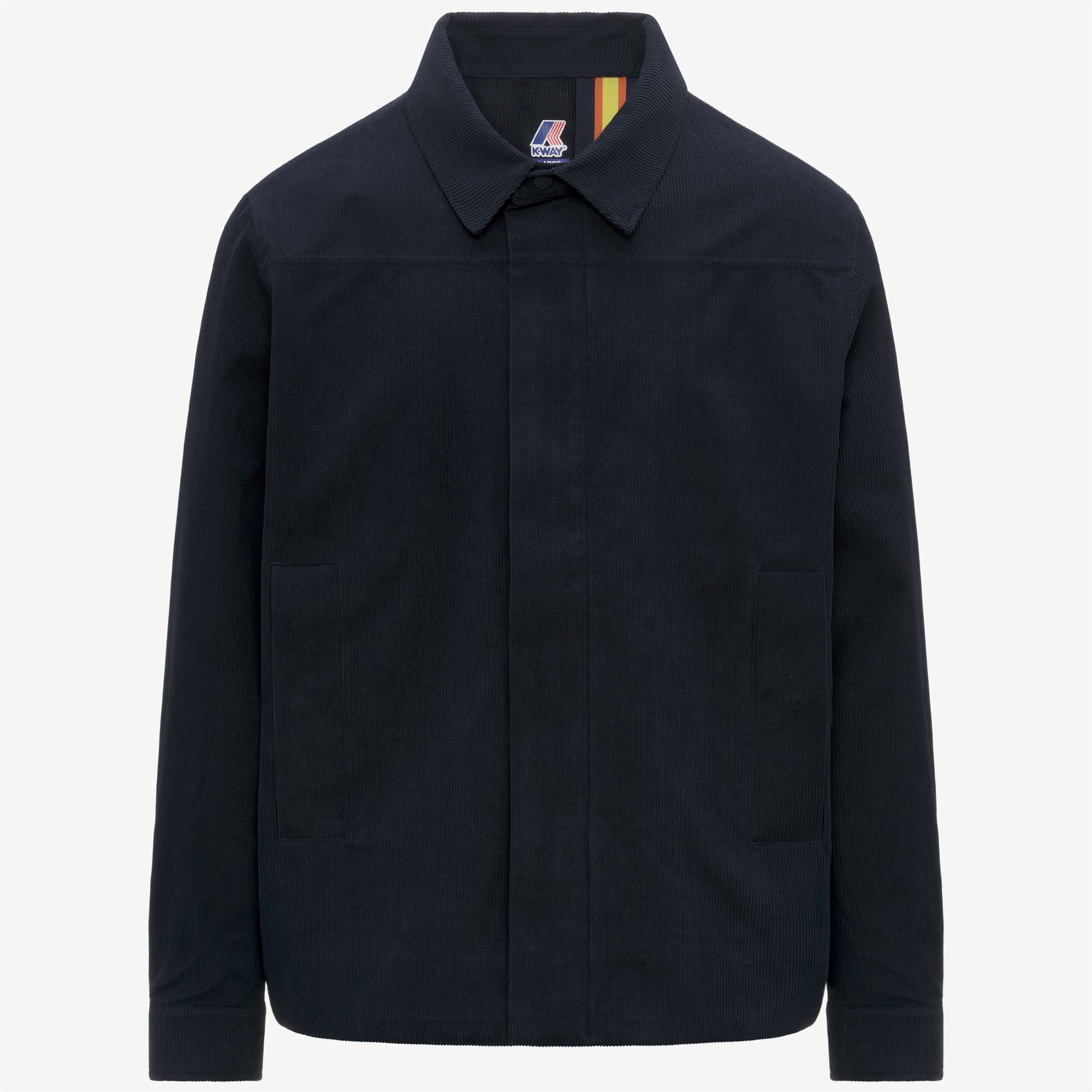 Jackets_MAN_SHARY CORDUROY_Short_Blue Depth - Tartan COMBO - Blue Depth - Commercial 1