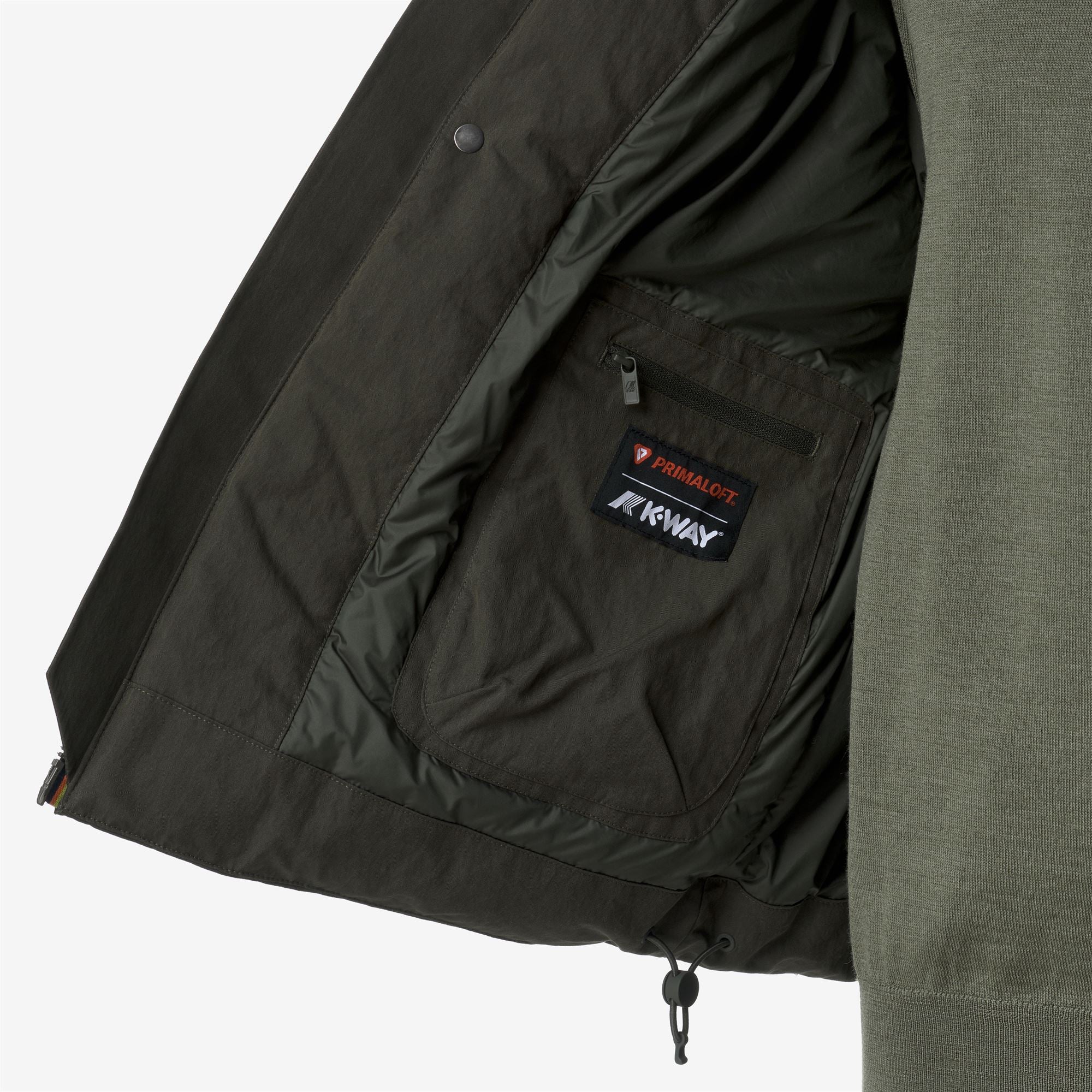 Jackets_MAN_GUILLERMO COTTON FEEL_Short_Green Blackish Combo - GREEN BLACKISH - Commercial 7