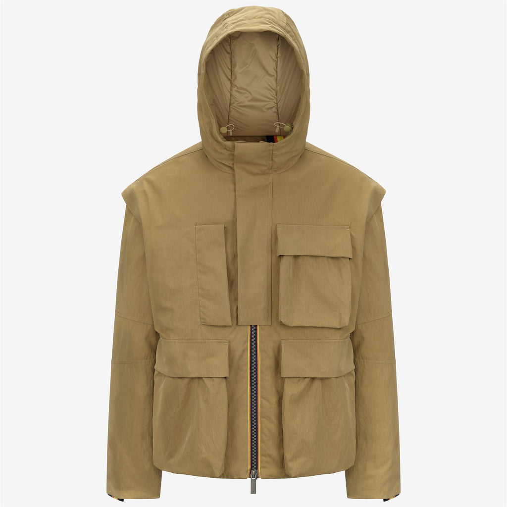 Jackets_MAN_GUILLERMO COTTON FEEL_Short_Beige Seed Combo - Beige Seed - Commercial 1