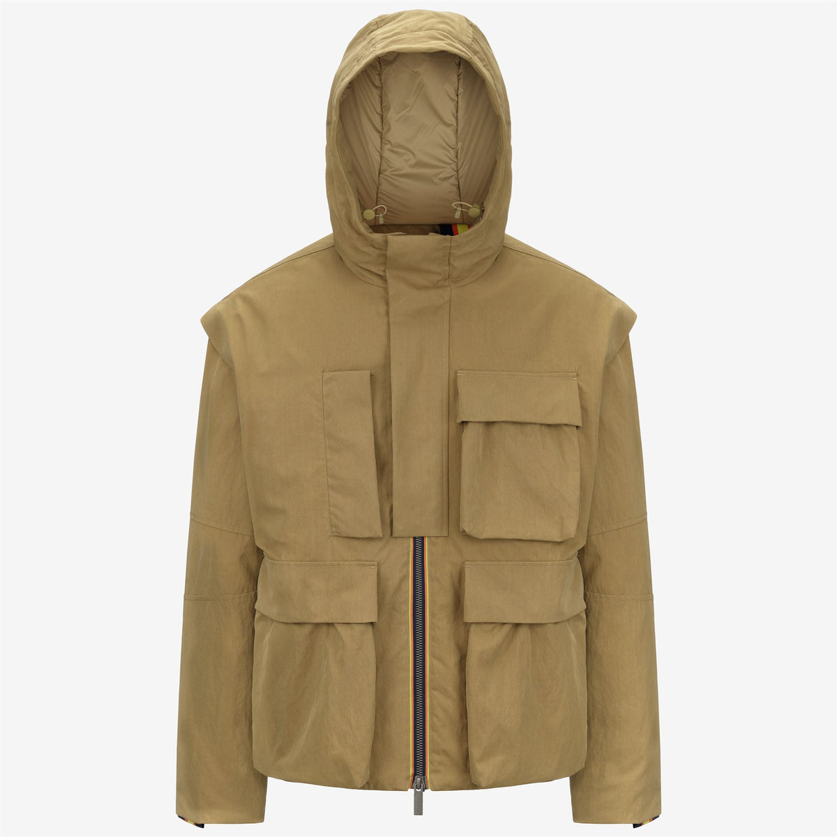 Jackets_MAN_GUILLERMO COTTON FEEL_Short_Beige Seed Combo - Beige Seed - Commercial 1