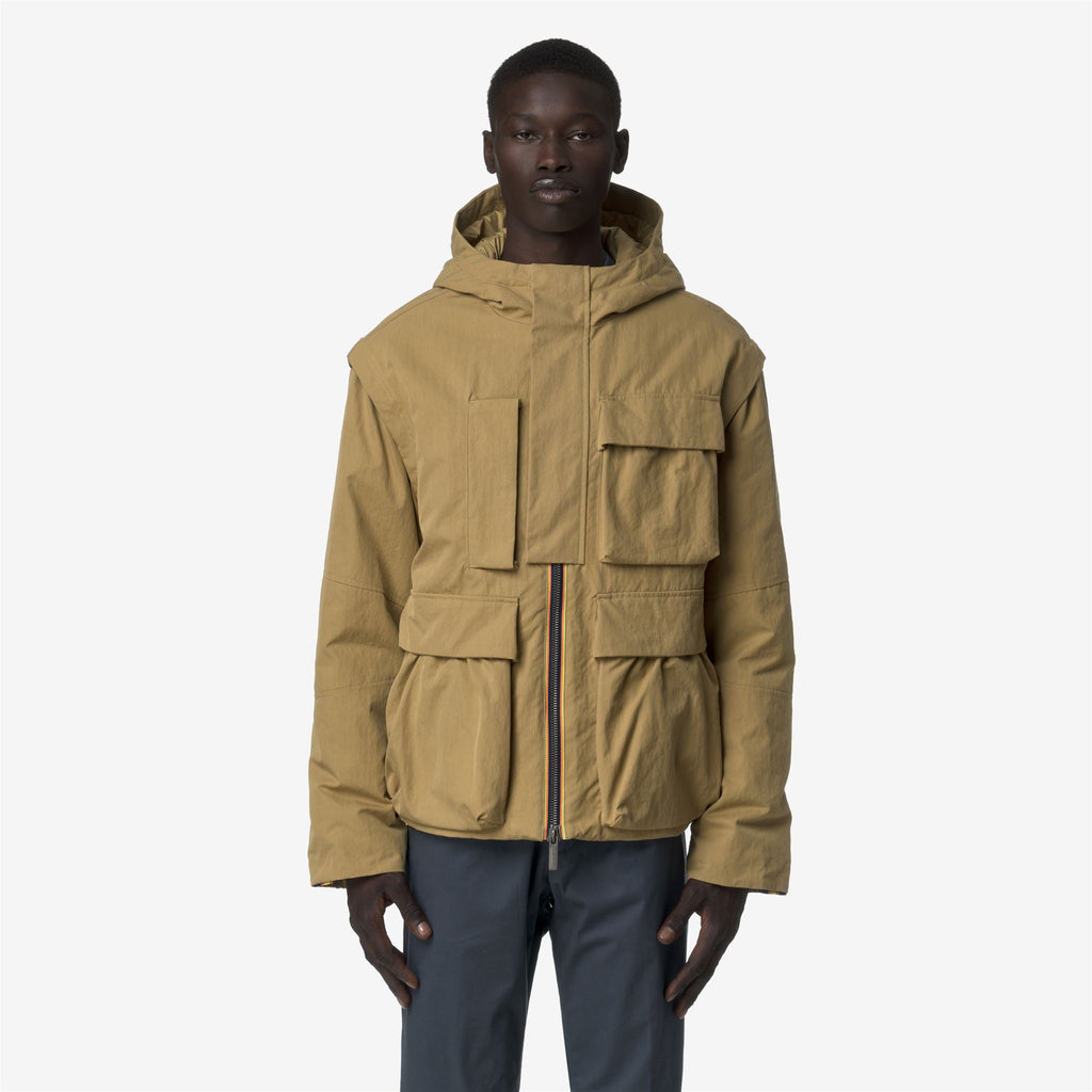 Jackets_MAN_GUILLERMO COTTON FEEL_Short_Beige Seed Combo - Beige Seed - Commercial 4
