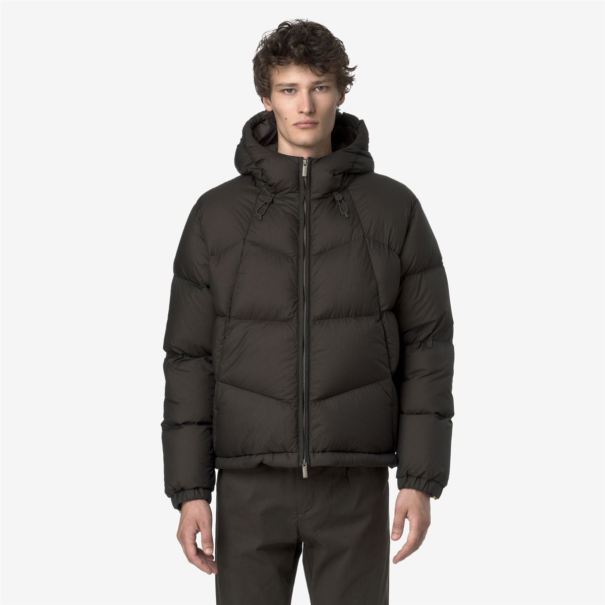 Jackets_MAN_QUILL THERMO LIGHT RIPSTOP_Short_Black Olive Combo - Black Olive - Commercial 4