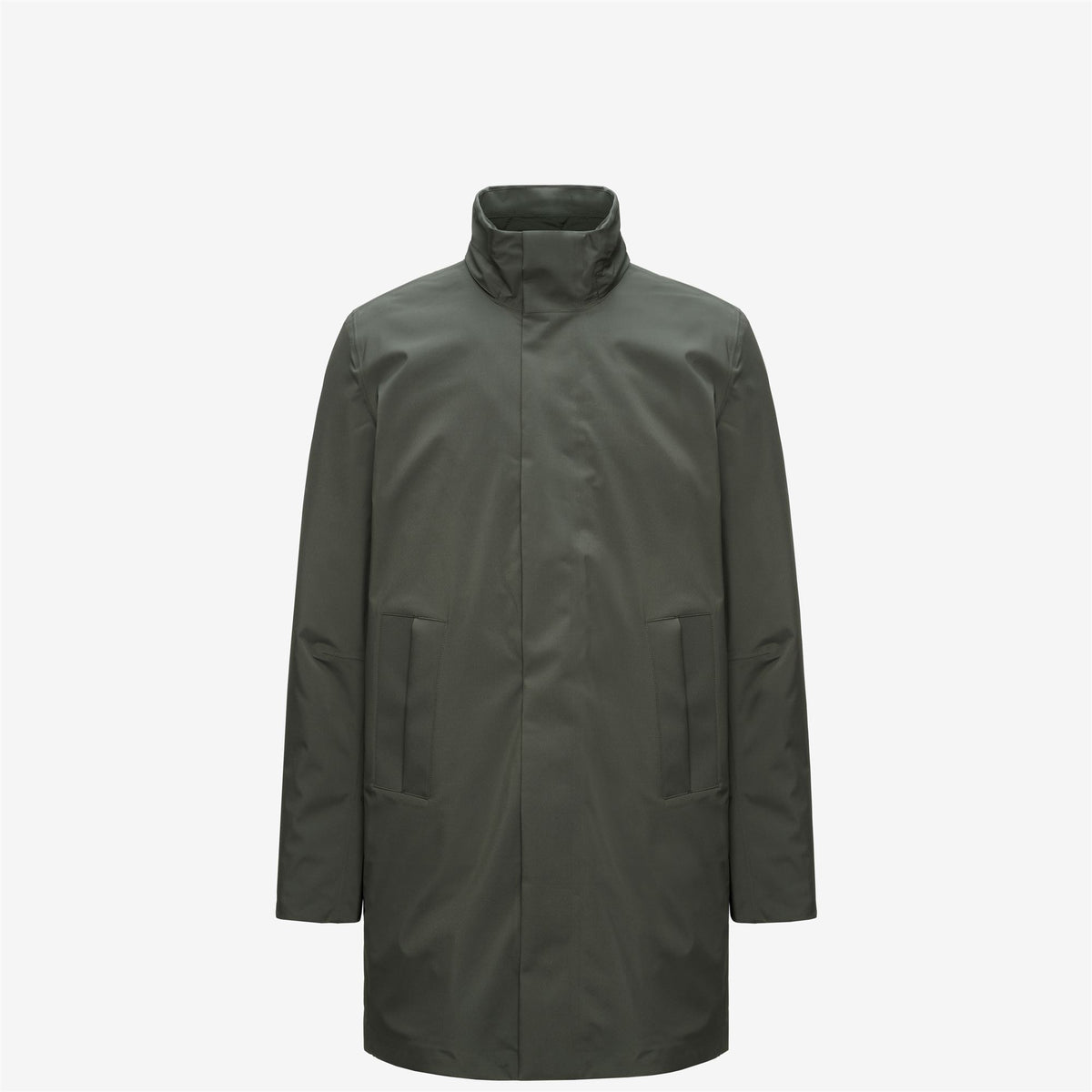 Jackets_Man_THOMAL BONDED PADDED_3/4 Length_GREEN BLACKISH-GREEN BLACKISH - Commercial 2