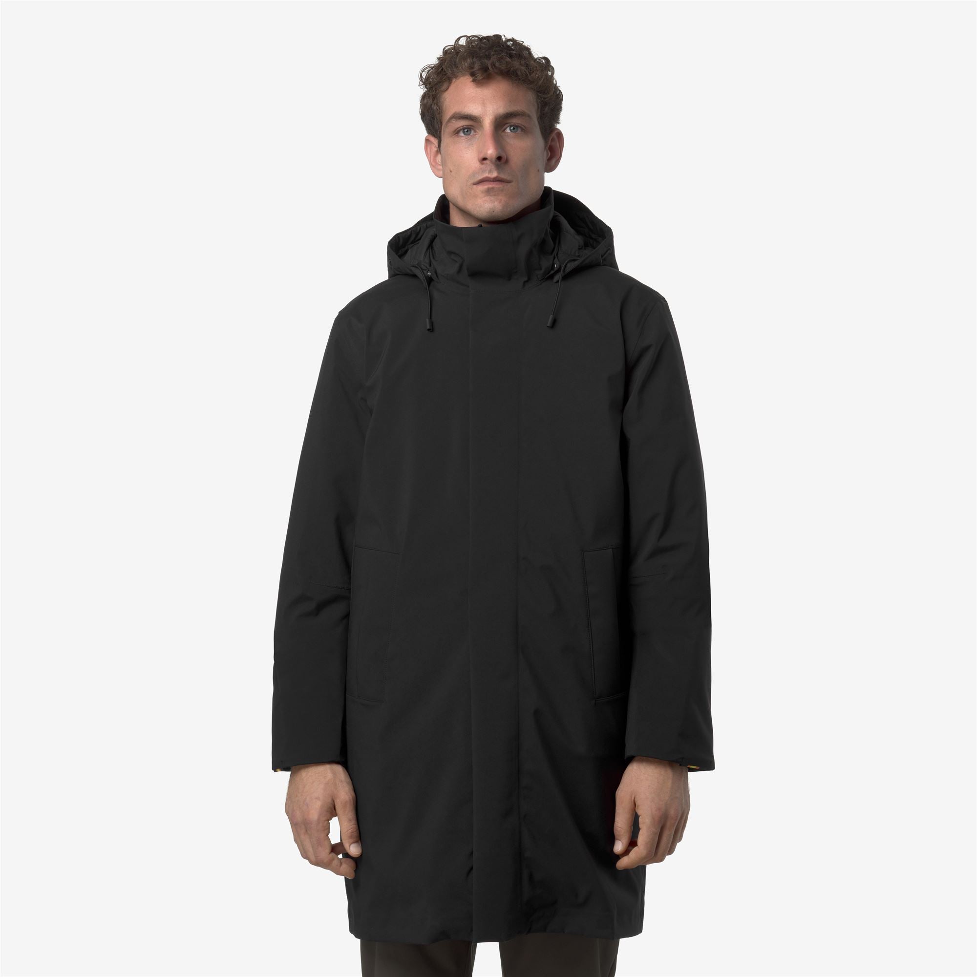 Jackets_MAN_THOMAL BONDED PADDED_3/4 Length_Black Pure - Black Pure - Commercial 4