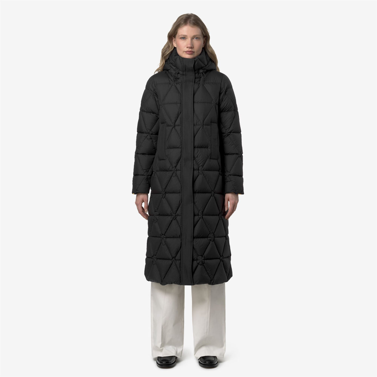 Jackets_WOMAN_RUENNE THERMO MICROFIBER_Long_Black Pure - Black Pure - Commercial 4