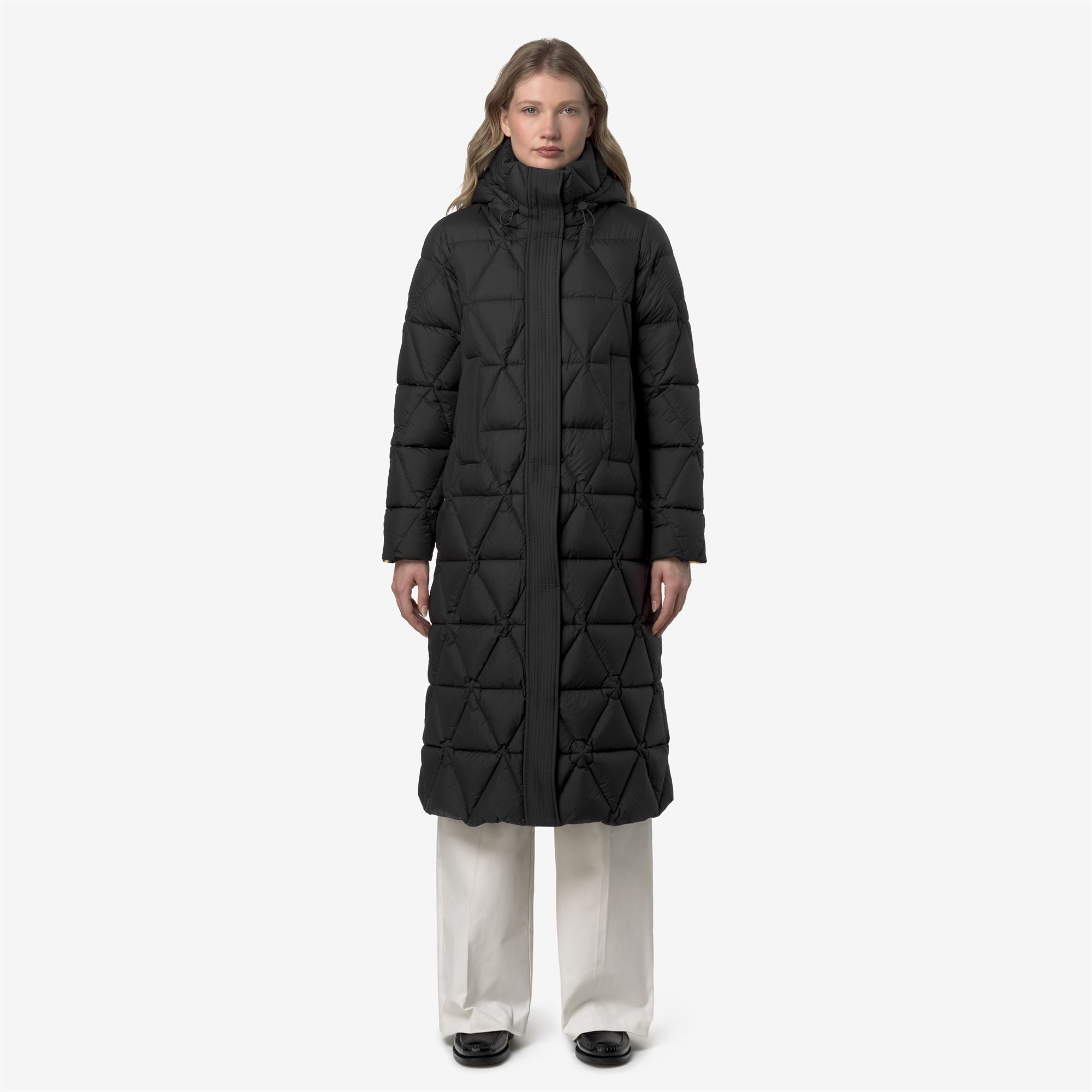Jackets_WOMAN_RUENNE THERMO MICROFIBER_Long_Black Pure - Black Pure - Commercial 4