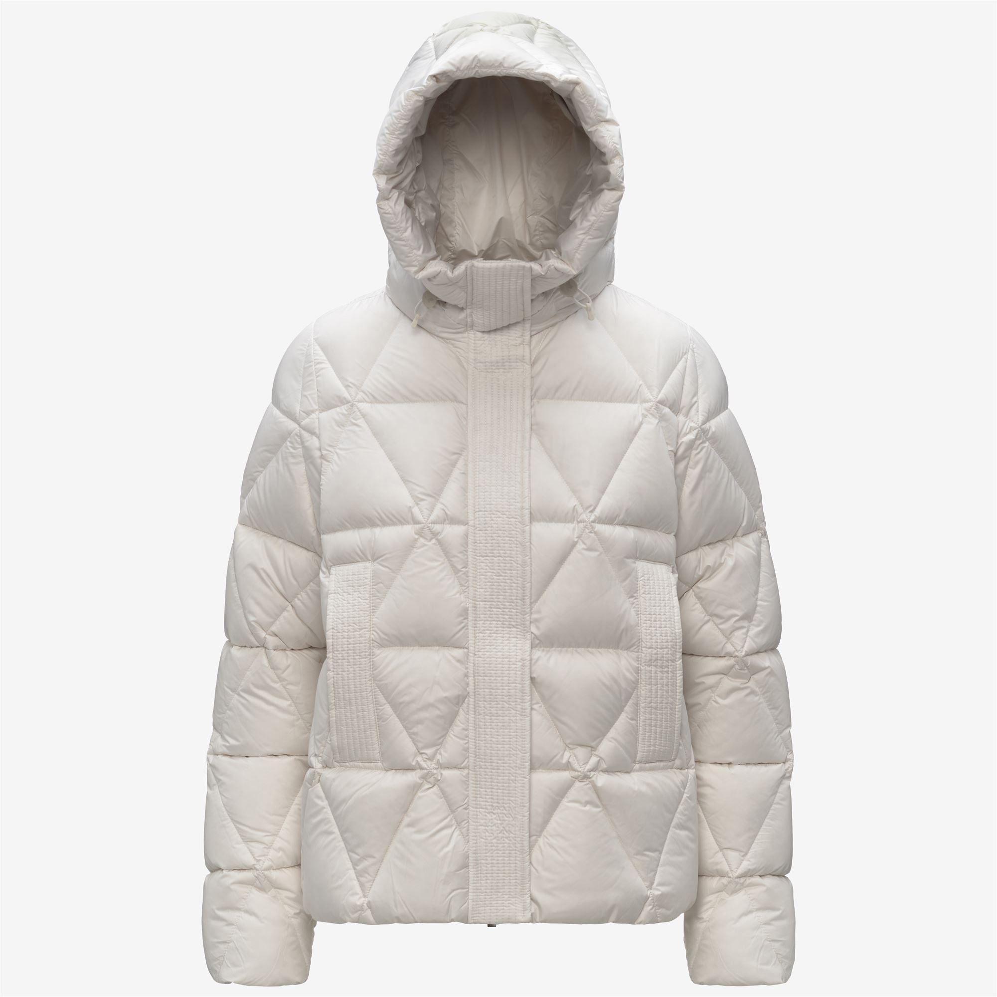 Jackets_WOMAN_LETHILLE THERMO MICROFIBER_Short_White Gardenia Combo - White Gardenia - Commercial 1